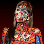 Spiderman Bodypaint by Vitani4000