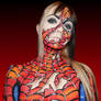 Female Spiderman variant - Bodypaint