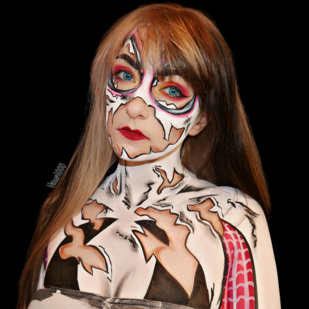 SpiderGwen - Bodypaint 1/4