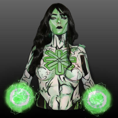 Jade Green Lantern - Bodypaint 2/7