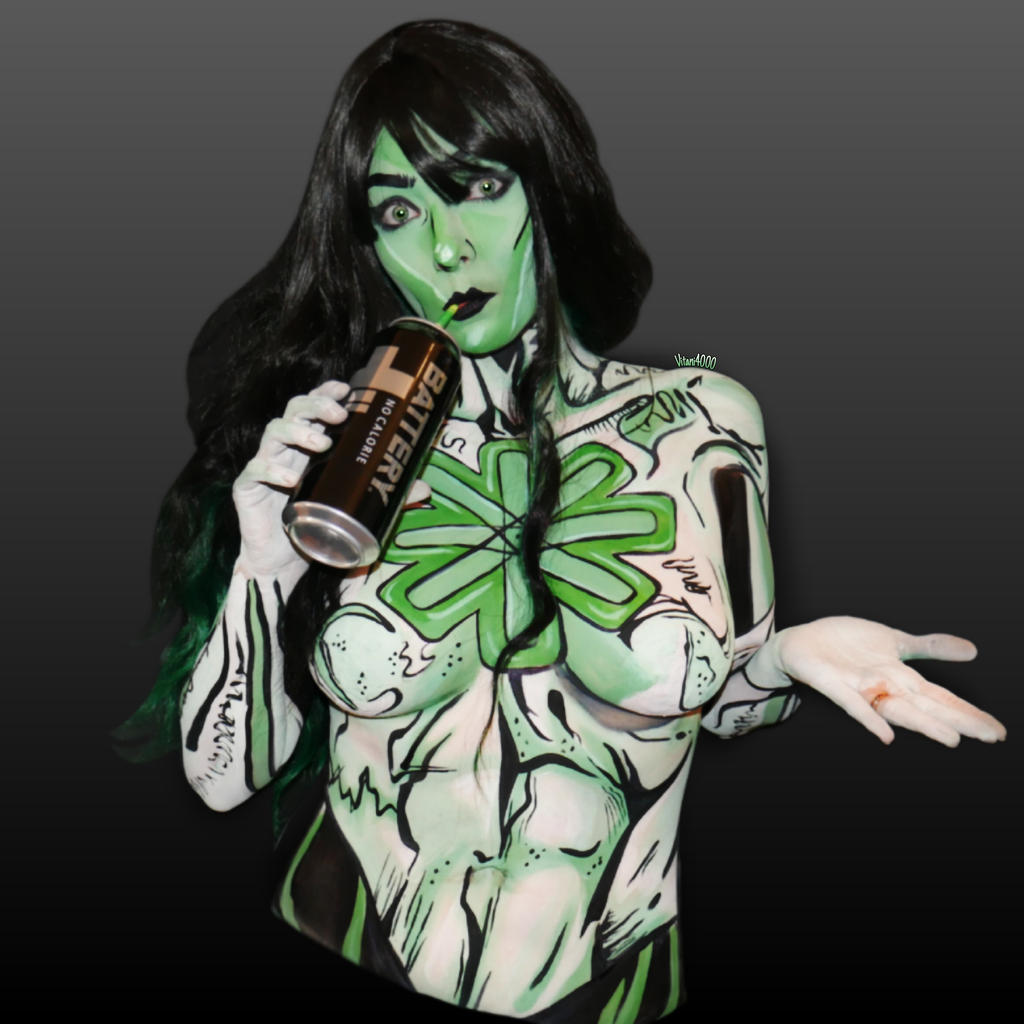 Jade Green Lantern - Bodypaint 7/7