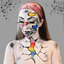 Breaking out in colours - Bodypaint