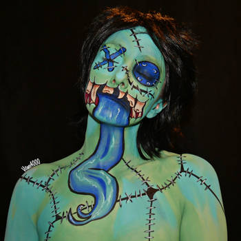 Halloween monster - Bodypaint