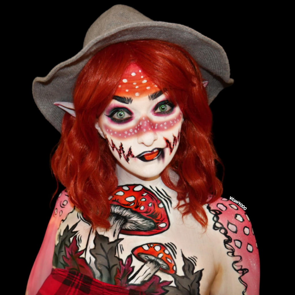 Fairy Mushroom Witch - Bodypaint 3/5