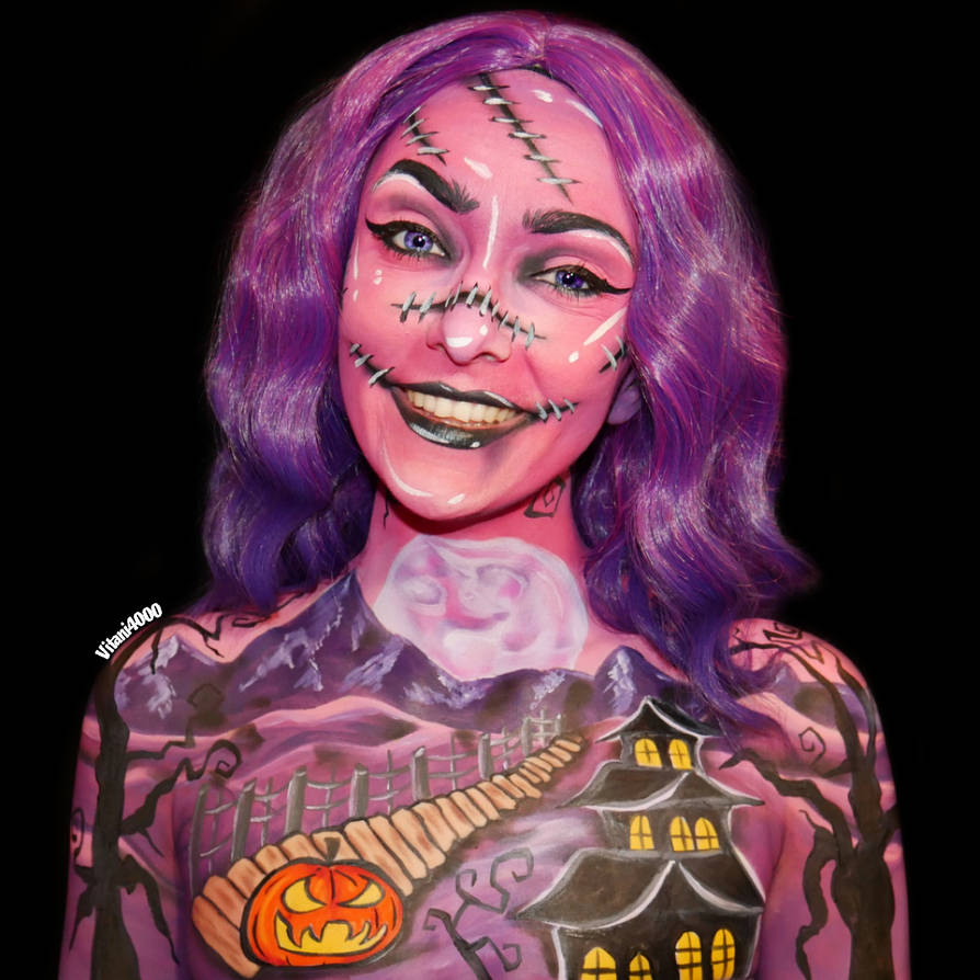 Halloween Face Paint by MichaelBroussard on DeviantArt