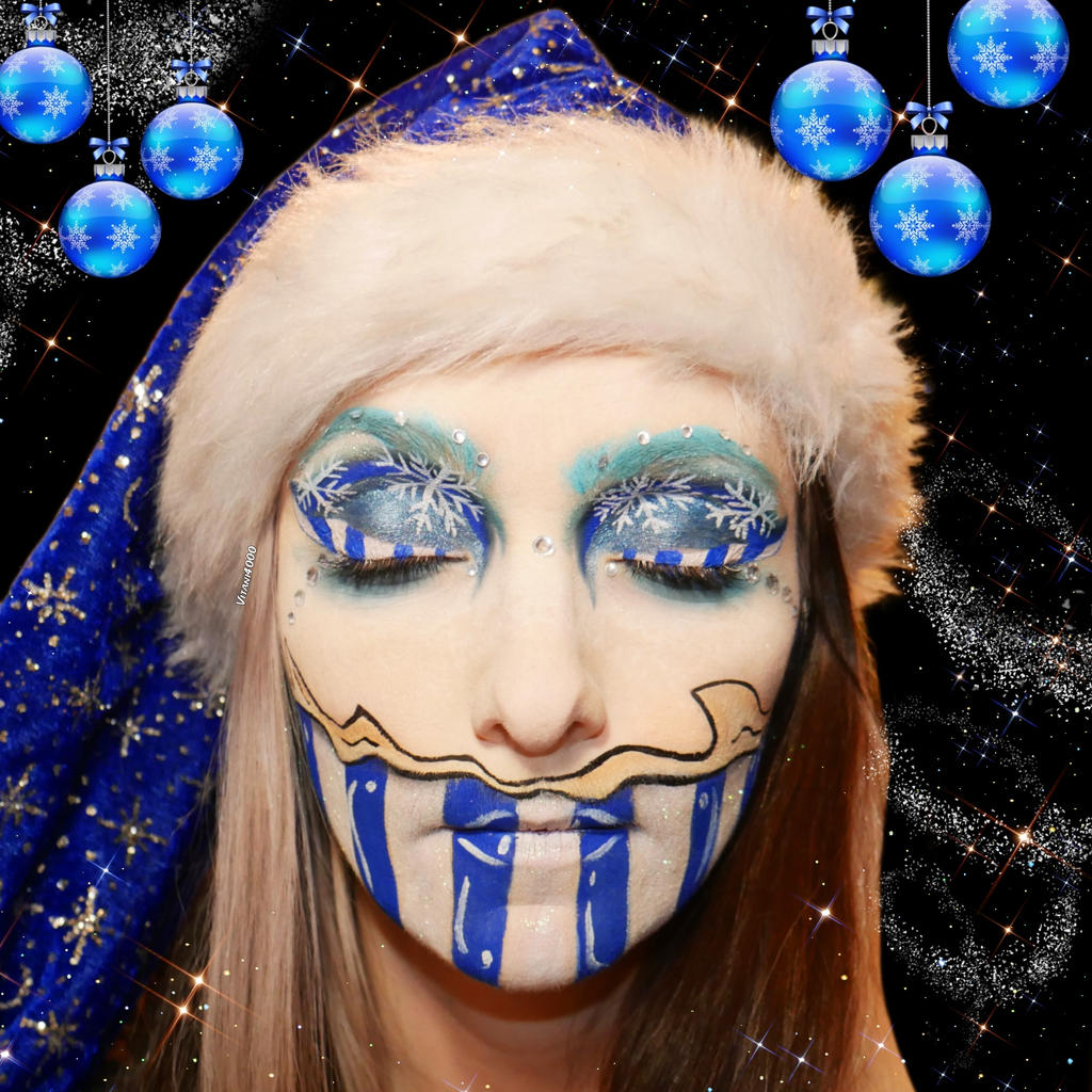Blue peppermint - Facepaint
