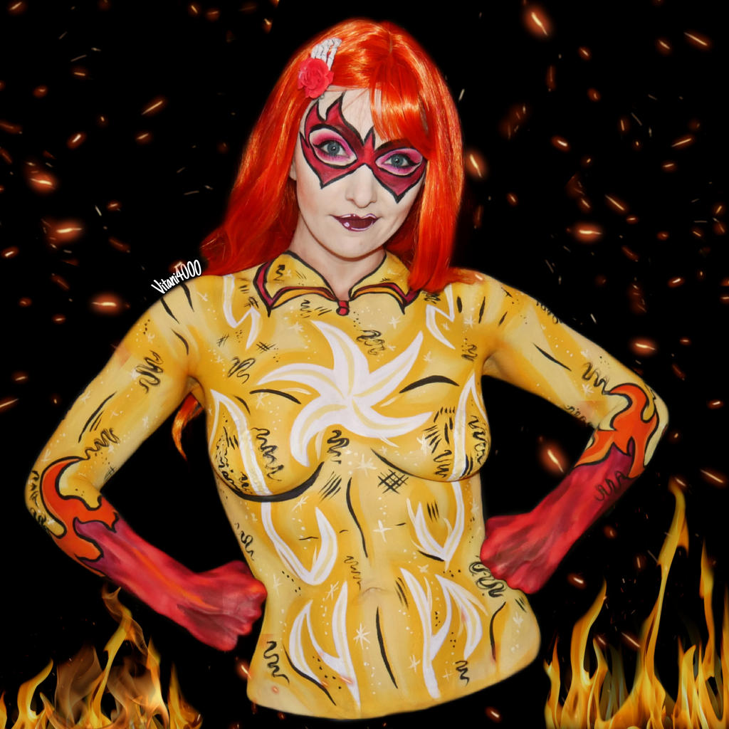 FireStar Marvel - Bodypaint 3/4