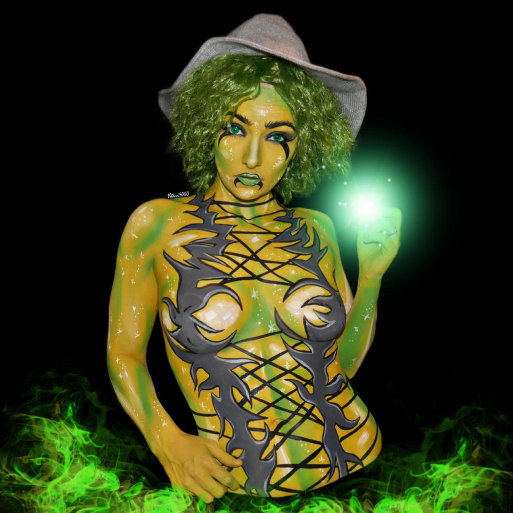 Bubbles, toil and trouble - Bodypaint 3/5