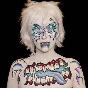 Demon Moth - Bodypaint