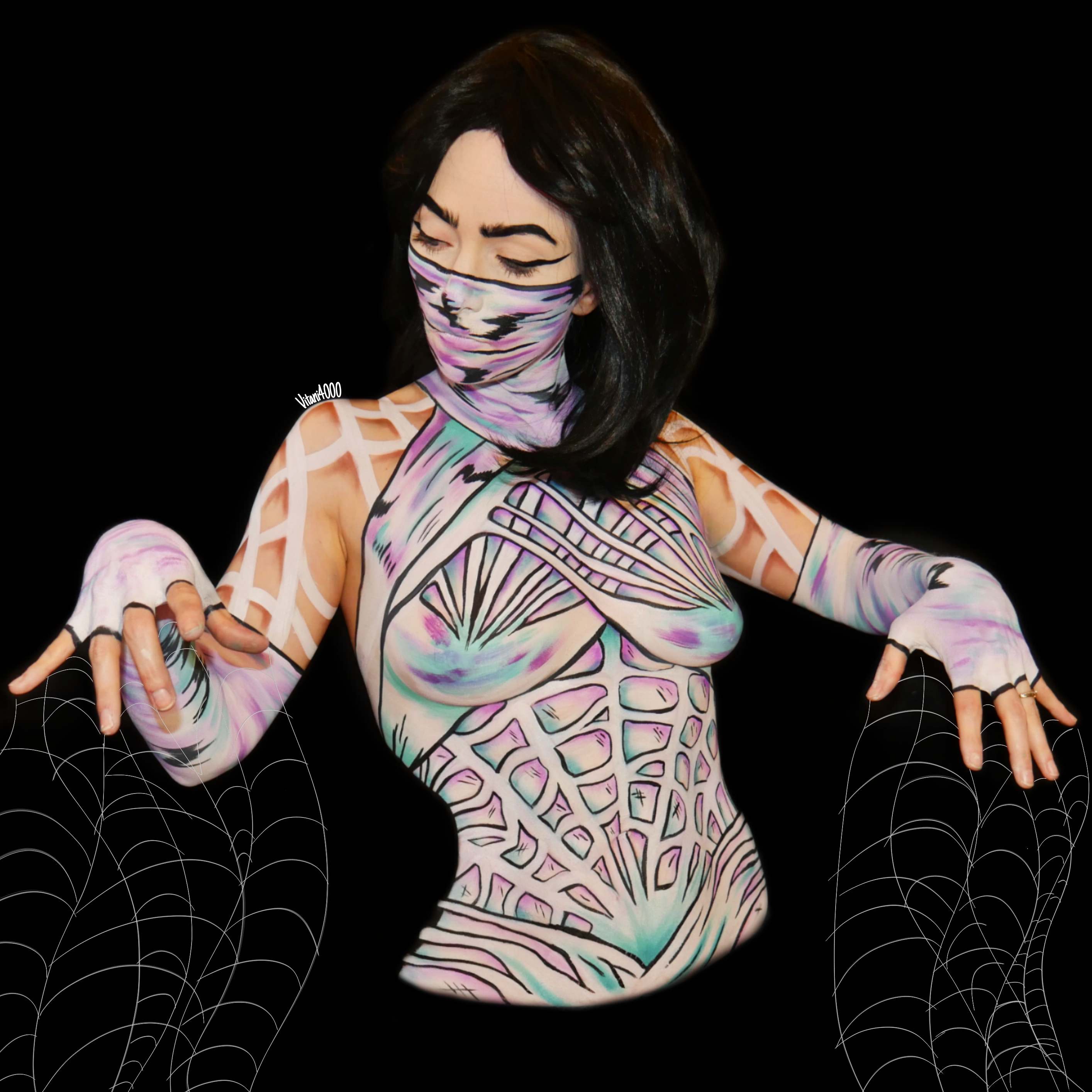 Silk - 3/7 - Bodypaint