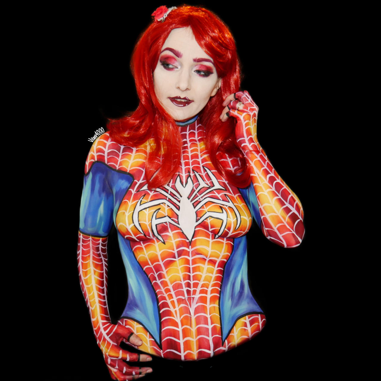 Spider-MaryJane - Bodypaint 2/5