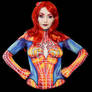 Spider-MaryJane - Bodypaint 3/5