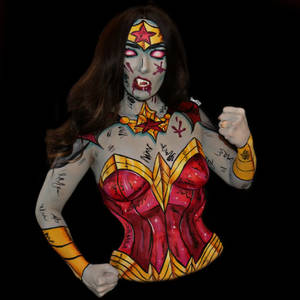 Vampire Wonder Woman - Bodypaint 4/5