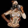 Steampunk lady - Bodypaint 3/8