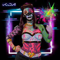 KDA Akali Bodypaint 1/8