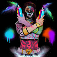 KDA Akali Bodypaint 2/8