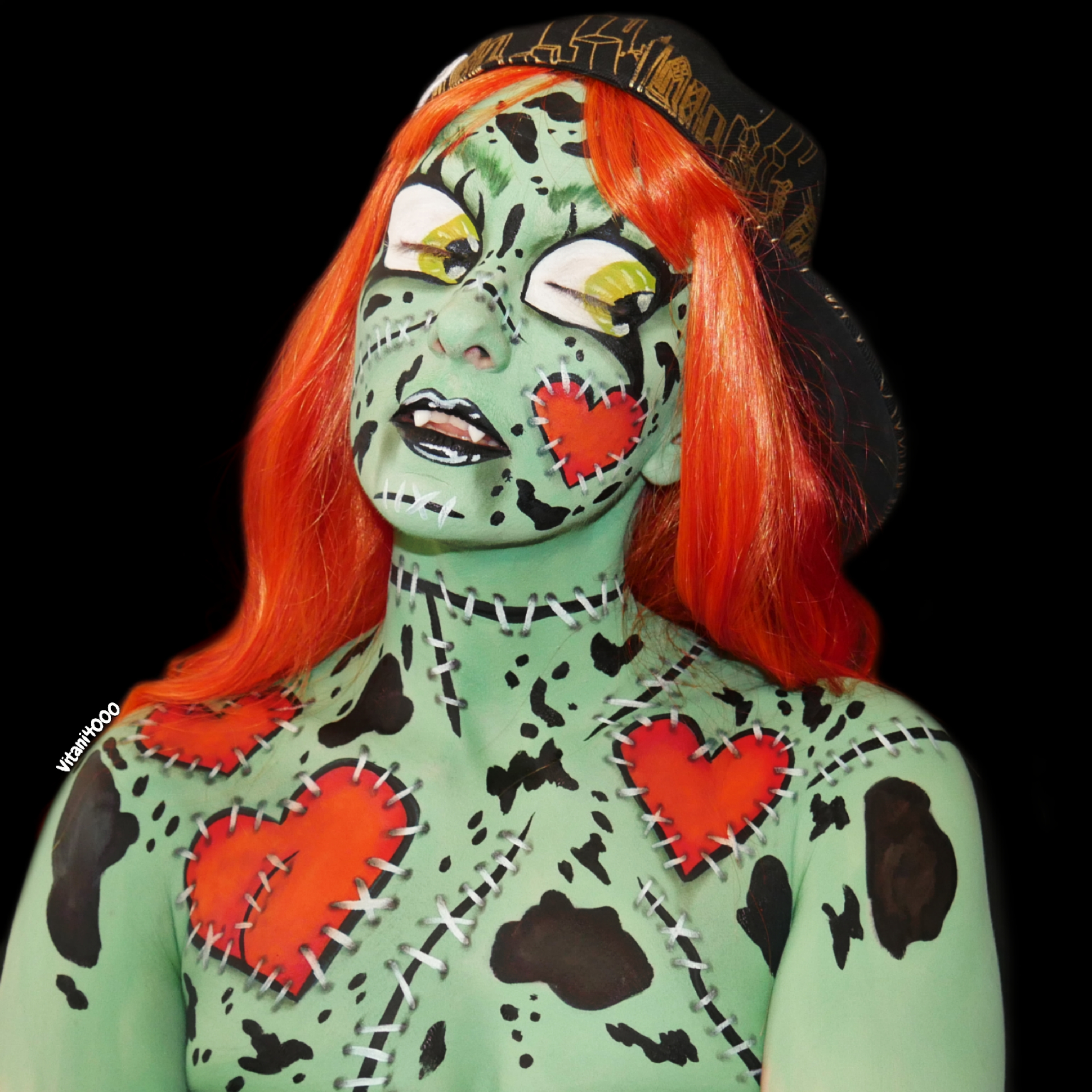 Monster girl Bodypaint 2/5
