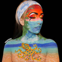 Seascape Bodypaint 2/3
