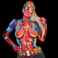 Lady Deadpool - Bodypaint 1/7