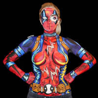 Lady Deadpool - Bodypaint 3/7