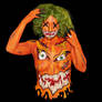 Pumpkin monster - Bodypaint 5/8