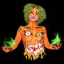 Pumpkin monster - Bodypaint 8/8