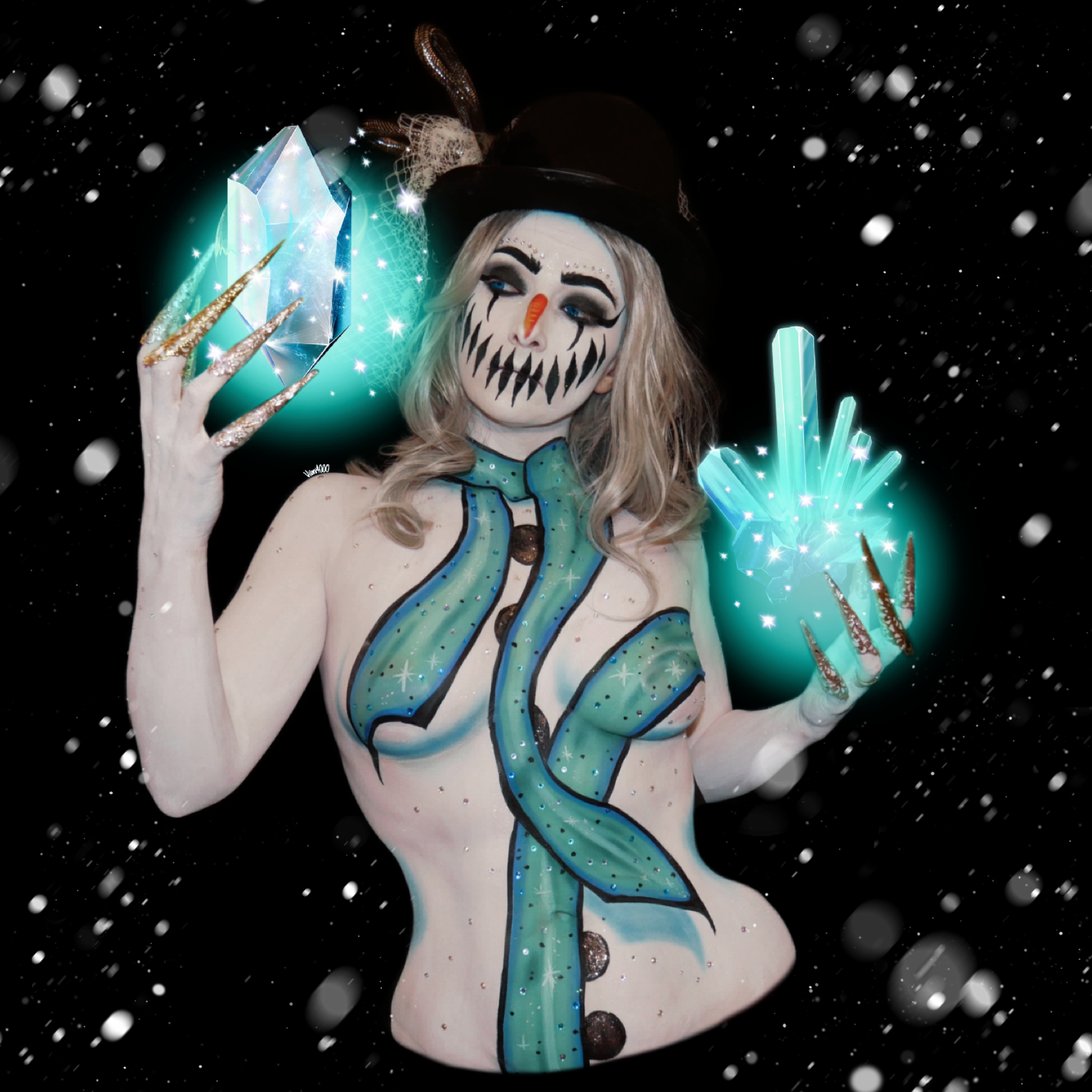 Snowlady - Bodypaint 1/5