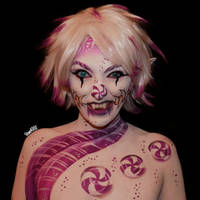 Elvish peppermint creature - Bodypaint 4/6