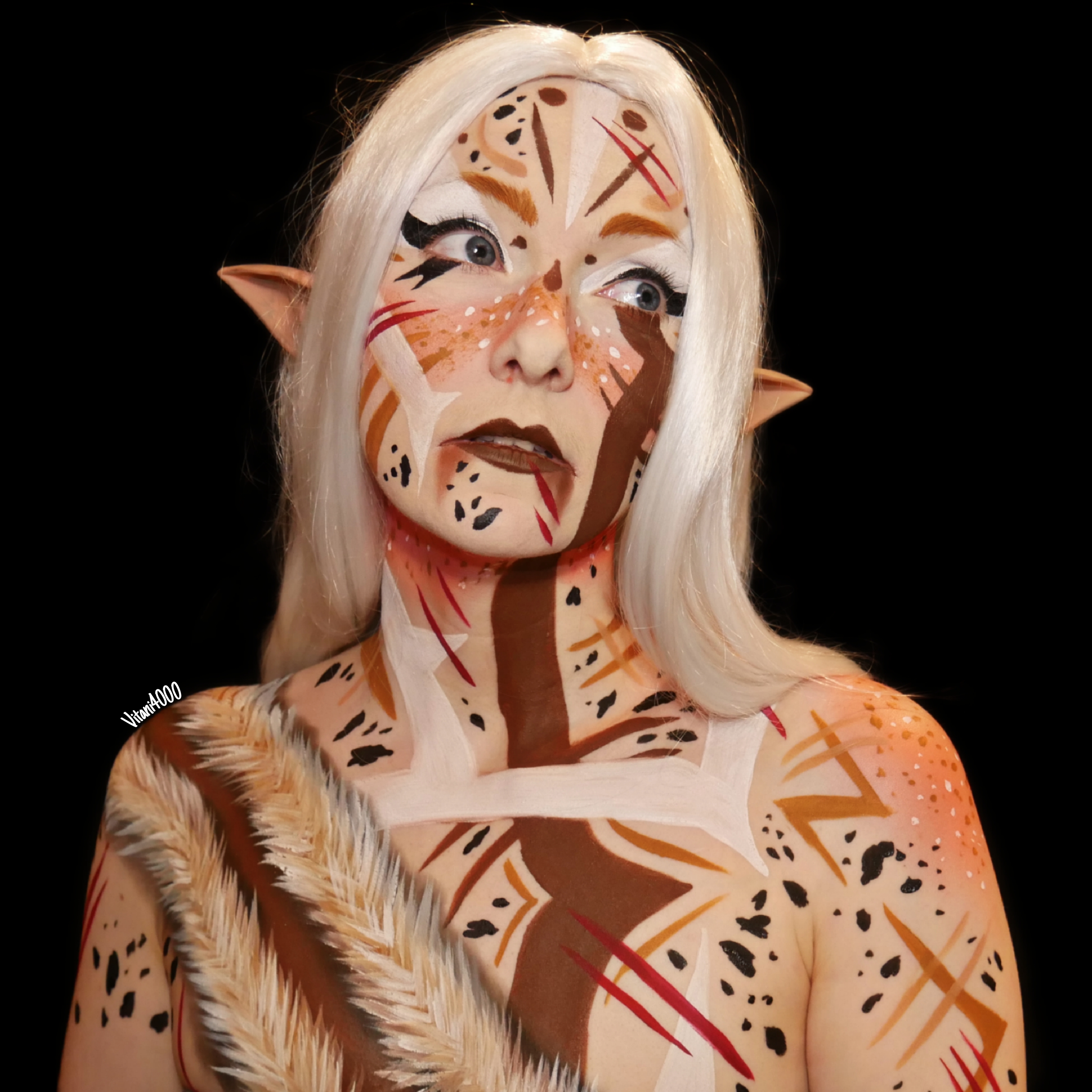 Warrior elf - Bodypaint 2/6