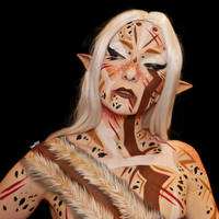Warrior elf - Bodypaint 4/6