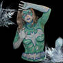 Frozen Batgirl - Bodypaint 2/10