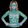 Frozen Batgirl - Bodypaint 3/10