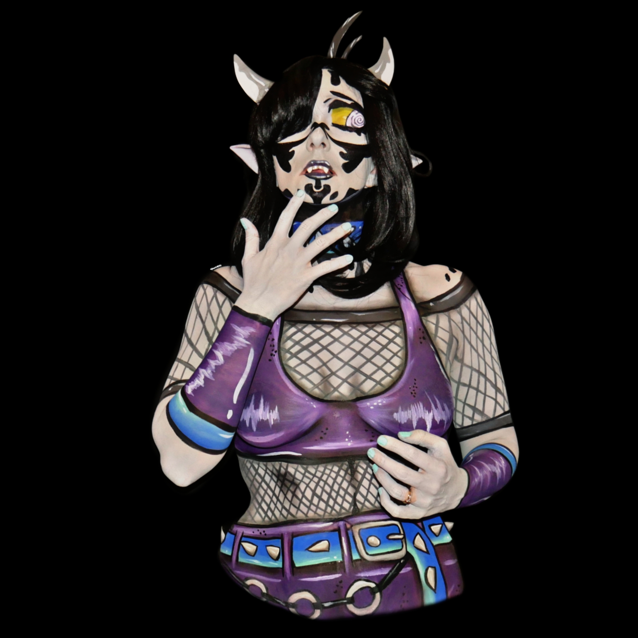 Demongirl - Bodypaint 6/10