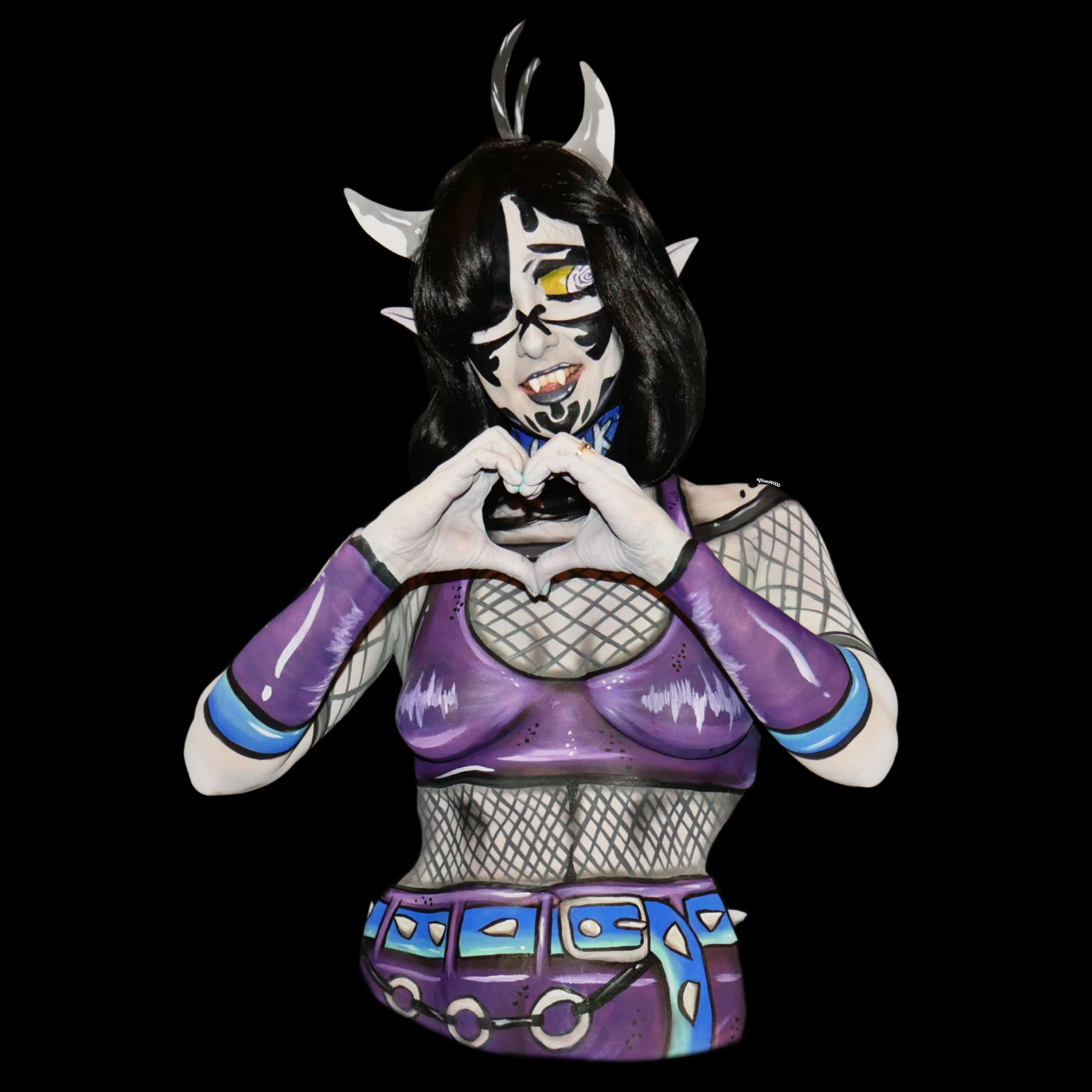 Demongirl - Bodypaint 9/10