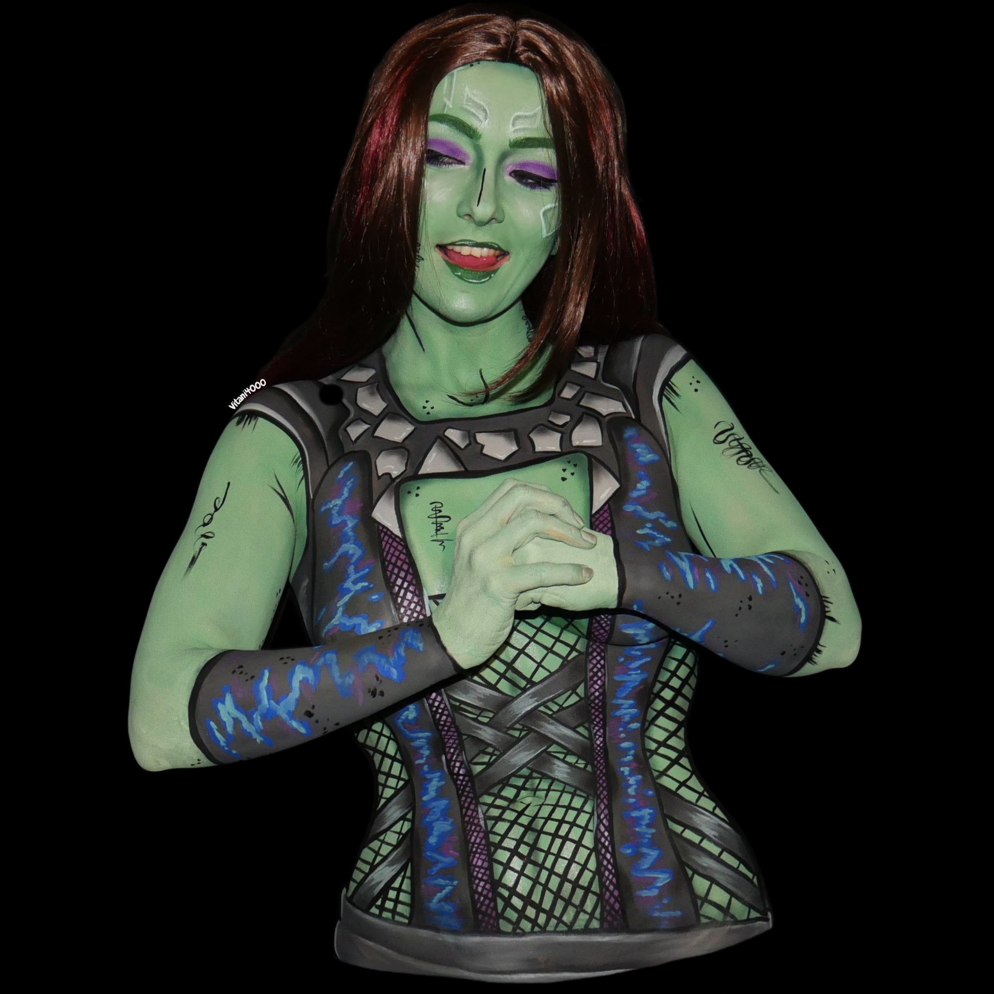 Gamora - Bodypaint 8/10