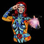 Jean Grey X-men - Bodypaint 1/6