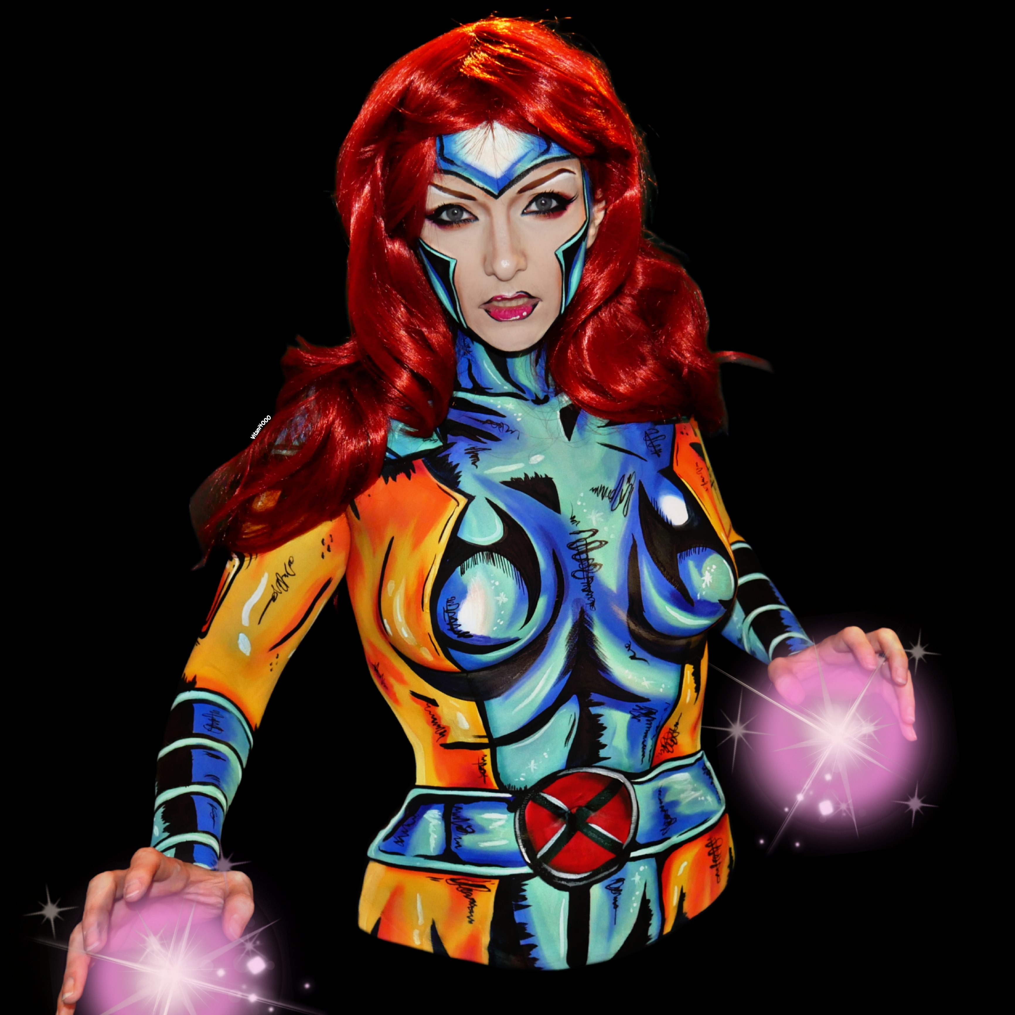 Jean Grey X-men - Bodypaint 5/6