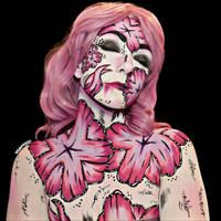 Spring flowers - Bodypaint 1/3