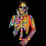 Melting rainbow skeleton - Bodypaint 5/5