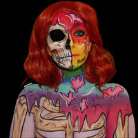 Rainbow Zombie - Bodypaint 1/3