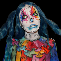 Rainbow clown - Bodypaint 3/6