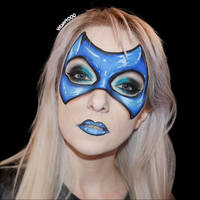 Superhero/Villain mask - Facepaint 1/2