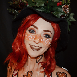 Gingerbread Witch - Bodypaint 3/7