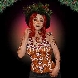 Gingerbread Witch - Bodypaint 4/7