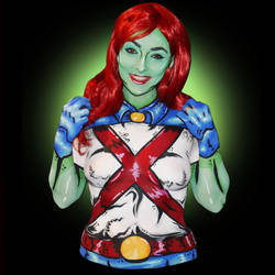 Miss Martian - Bodypaint 1/6