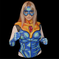 Blonde Blazer - Bodypaint 2/8