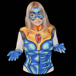 Blonde Blazer - Bodypaint 3/8