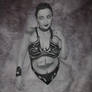 Slave Leia Frozen in carbonite - Bodypaint 5/5