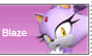 Blaze the Cat Stamp