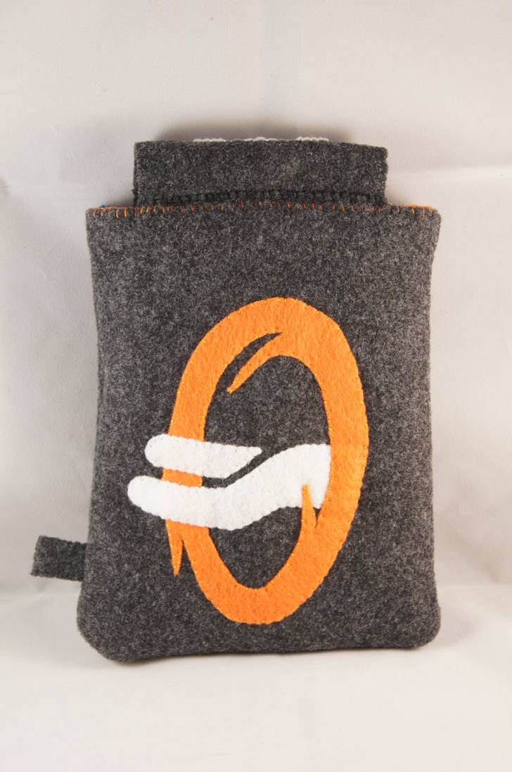 Portal Tablet Case 2 by VickitoriaEmbroidery